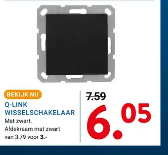 Kluswijs Q-LINK WISSELSCHAKELAAR aanbieding
