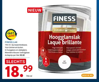 Kluswijs Finess lak aanbieding