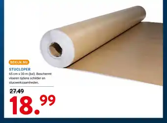 Kluswijs Stucloper aanbieding