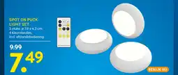 Kluswijs Spot on puck light set aanbieding