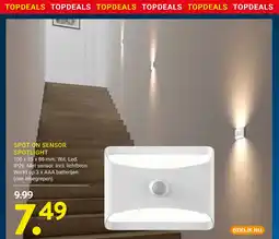 Kluswijs Spot on sensor spotlight aanbieding