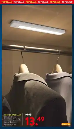 Kluswijs Spot on kast lamp aanbieding
