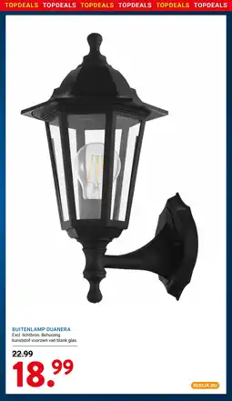 Kluswijs Buitenlamp duanera aanbieding