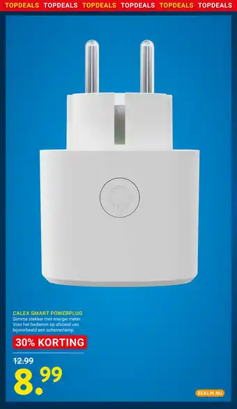 Kluswijs Calex smart powerplug aanbieding