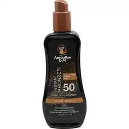 Albert Heijn Australian Gold Instant bronzer spray gel 50 aanbieding