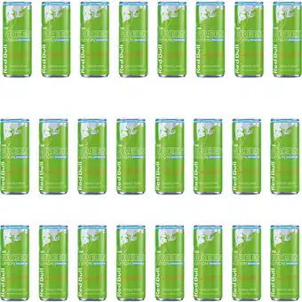 Albert Heijn Red Bull Green edition sugarfree curuba 2x12-pack aanbieding