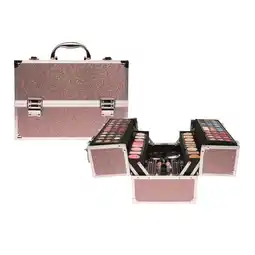 Douglas Casuelle Make up koffer XL oud roze multiglitter aanbieding