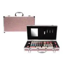 Douglas Casuelle Cosmetica koffer, met oud roze multiglitter oppervlak aanbieding