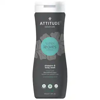Douglas Attitude Super Leaves Science Shampoo & Body Wash 2-in-1 - Scalp Care MEN aanbieding