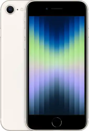 Coolblue Refurbished iPhone SE 2022 128GB Wit (Licht gebruikt) aanbieding