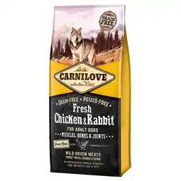 Zooplus Carnilove Fresh Adult kip, konijn voor honden - 2 x 12 kg aanbieding