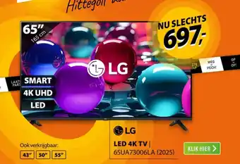 Expert LG LED 4K TV aanbieding