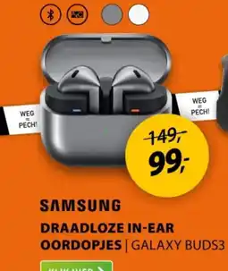 Expert SAMSUNG Draadloze in ear oordopjes Galaxy buds3 aanbieding