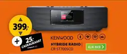 Expert KENWOOD hybride radio CR-ST700SCD aanbieding