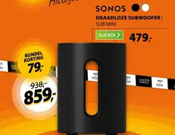 Expert SONOS Draadloze subwoofer aanbieding
