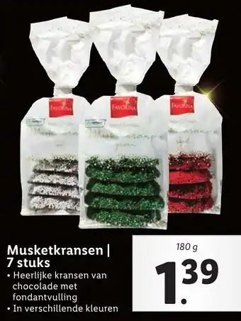 Lidl Favorina Musketkransen 180g aanbieding