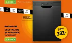 Expert INVENTUM vrijstaande vaatwasser aanbieding