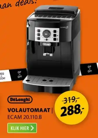 Expert VOLAUTOMAAT ECAM 20.110.B aanbieding