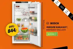 Expert BOSCH Inbouw koelkast aanbieding