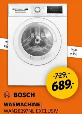 Expert BOSCH Wasmachine WAN28297NL aanbieding
