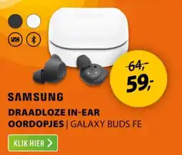 Expert SAMSUNG Draadloze in ear oordopjes galaxy buds FE aanbieding