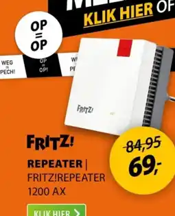Expert FRITZ! repeater 1200 AX aanbieding
