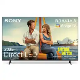 MediaMarkt Sony 43s35bp Bravia 3 4k Led (2025) aanbieding