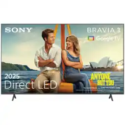 MediaMarkt Sony 85s35bp Bravia 3 4k Led (2025) aanbieding