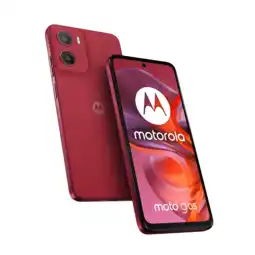 MediaMarkt Motorola Moto G05 - 64 Gb Plume Red Rood aanbieding