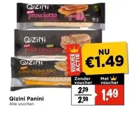 Vomar Voordeelmarkt Qizini Panini Alle soorten aanbieding