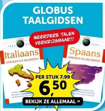 Boekenvoordeel GLOBUS TAALGIDSEN aanbieding