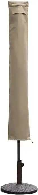 Amazon Sekey beschermhoes voor parasol met diameter van 200 cm/200 cm × 125 cm, 100% polyester, taupe aanbieding