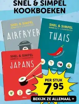 Boekenvoordeel SNEL & SIMPEL KOOKBOEKEN aanbieding