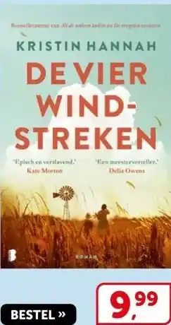 Boekenvoordeel DE VIER WIND- STREKEN aanbieding