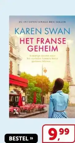 Boekenvoordeel HET FRANSE GEHEIM aanbieding
