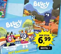 Boekenvoordeel BLUEY aanbieding