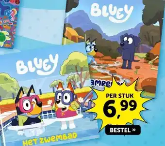 Boekenvoordeel BLUEY aanbieding