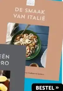 Boekenvoordeel DE SMAAK VAN ITALIË aanbieding