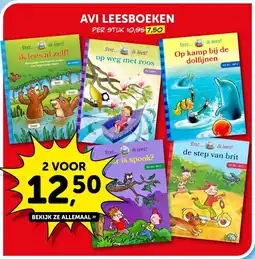 Boekenvoordeel AVI LEESBOEKEN aanbieding