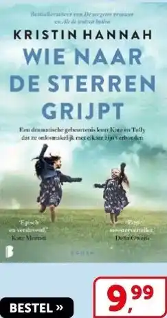Boekenvoordeel WIE NAAR DE STERREN GRIJPT aanbieding
