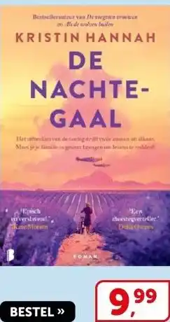 Boekenvoordeel DE NACHTE- GAAL aanbieding