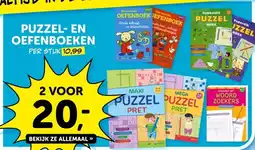 Boekenvoordeel PUZZEL- EN OEFENBOEKEN aanbieding