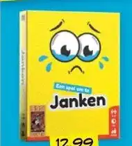 Boekenvoordeel Een spel om te Janken aanbieding