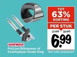 Vomar Voordeelmarkt ProLine Blikopener of Knoflookper Knobi King aanbieding