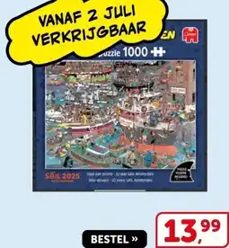 Boekenvoordeel Comic puzzle 1000+ SAIL 2025 aanbieding