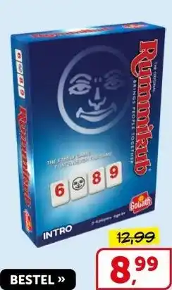 Boekenvoordeel Rummikub aanbieding