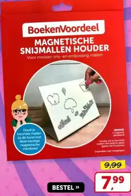 Boekenvoordeel MAGNETISCHE SNIJMALLEN HOUDER aanbieding