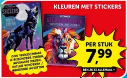 Boekenvoordeel KLEUREN MET STICKERS aanbieding