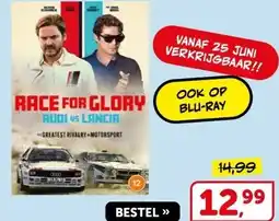 Boekenvoordeel RACE FOR GLORY aanbieding