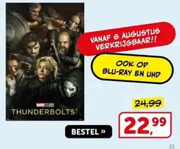 Boekenvoordeel THUNDERBOLTS aanbieding